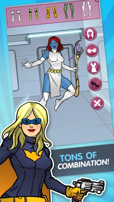 Super Hero Games Create A Character for Boys Games應用截圖
