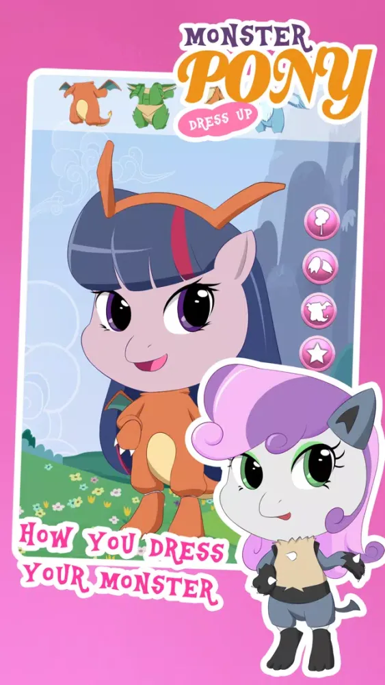 Capturas de pantalla de Fun Pony Avatar Dress Up Games for Girls and Teens