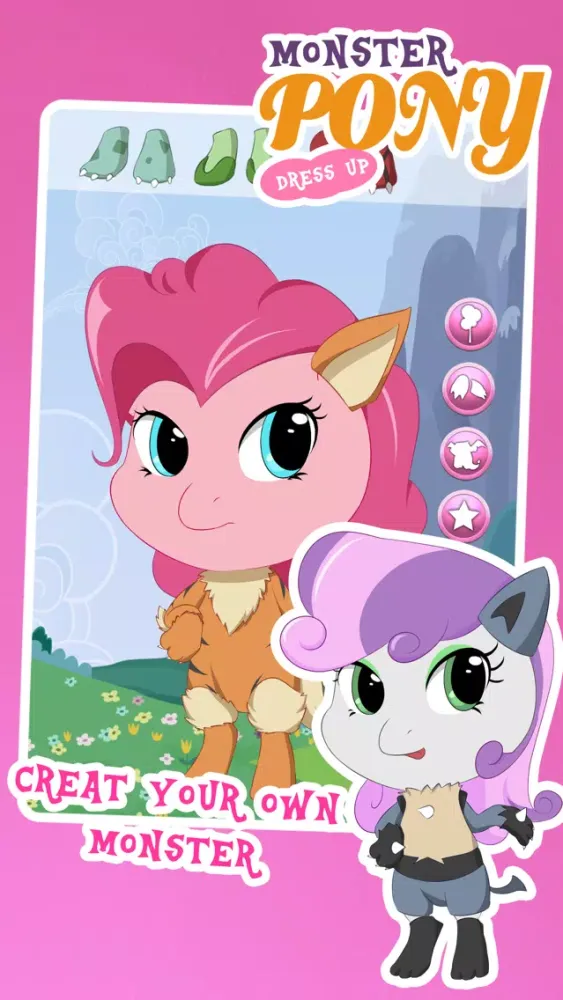 Capturas de pantalla de Fun Pony Avatar Dress Up Games for Girls and Teens