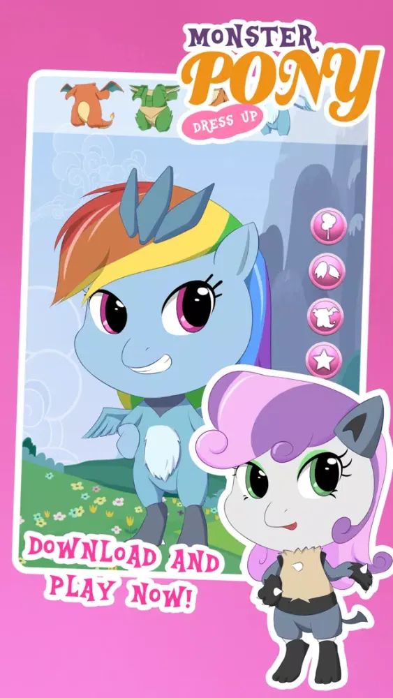 Capturas de pantalla de Fun Pony Avatar Dress Up Games for Girls and Teens