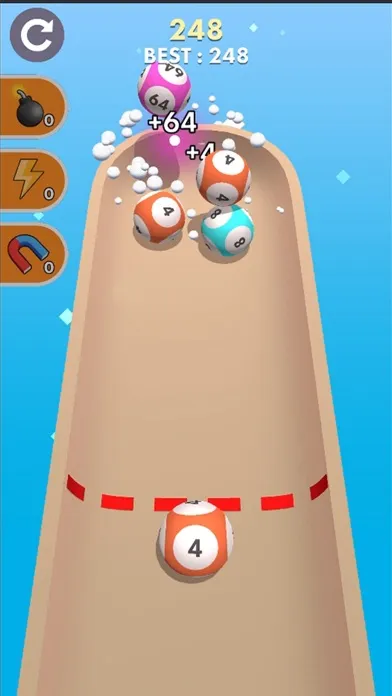 Ballers 2048 سکرین شاٹس