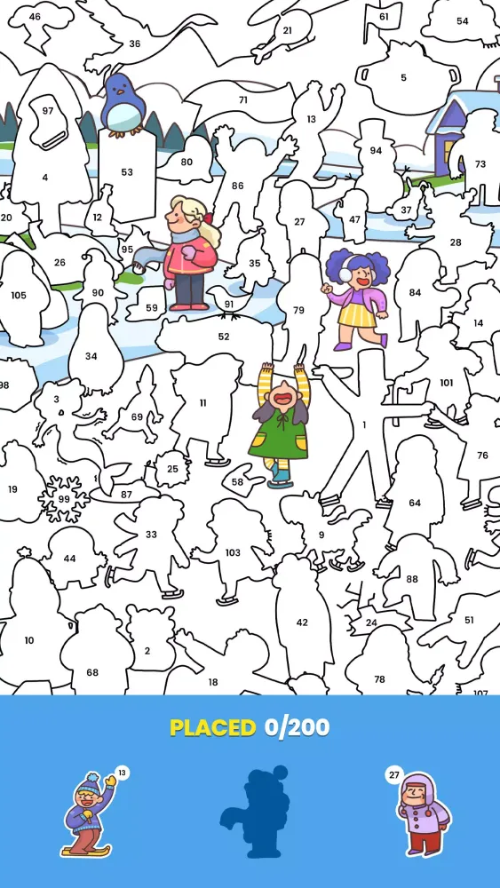 Sticker Book: Color By Number 스크린샷