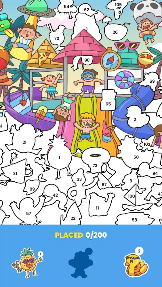 Sticker Book: Color By Number 스크린샷