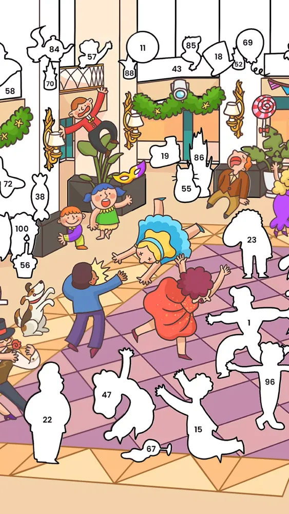 Sticker Book: Color By Number 스크린샷