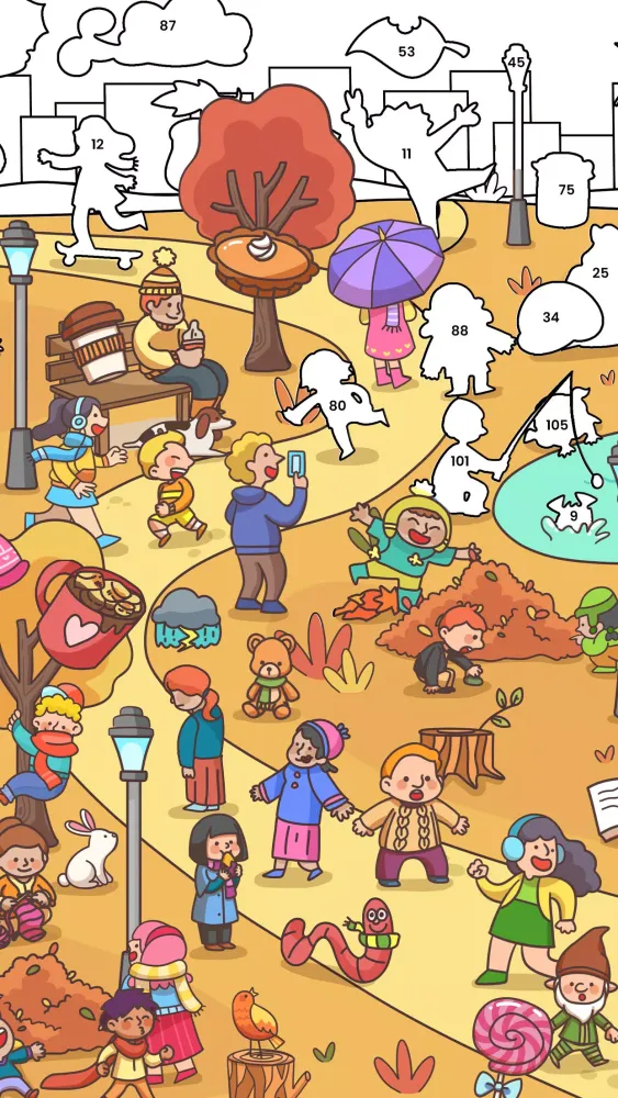 Sticker Book: Color By Number 스크린샷