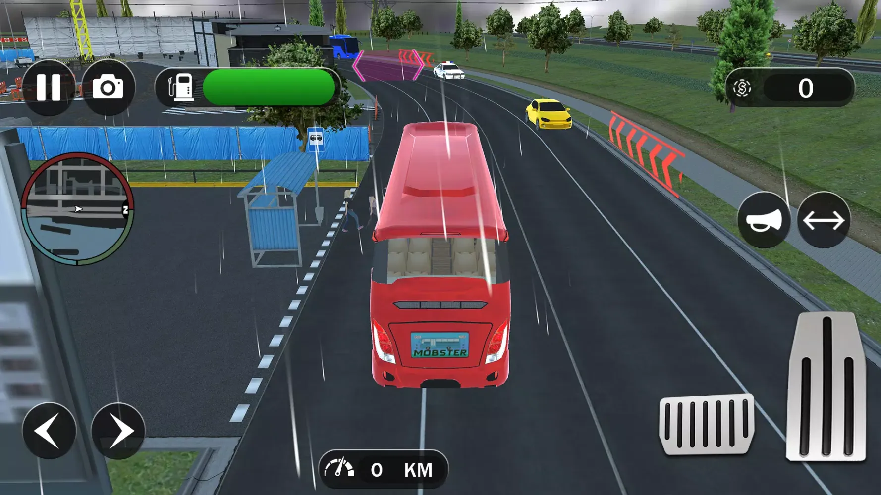 Screenshot di Modern Coach Bus Driving