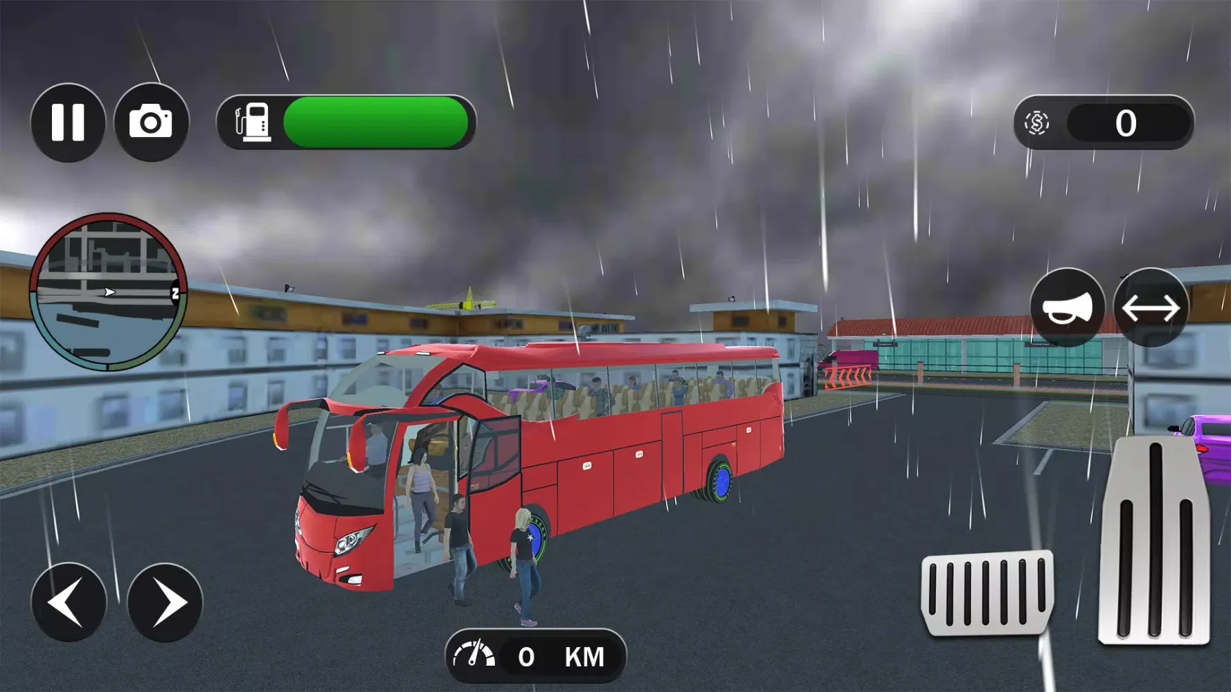 Screenshot di Modern Coach Bus Driving