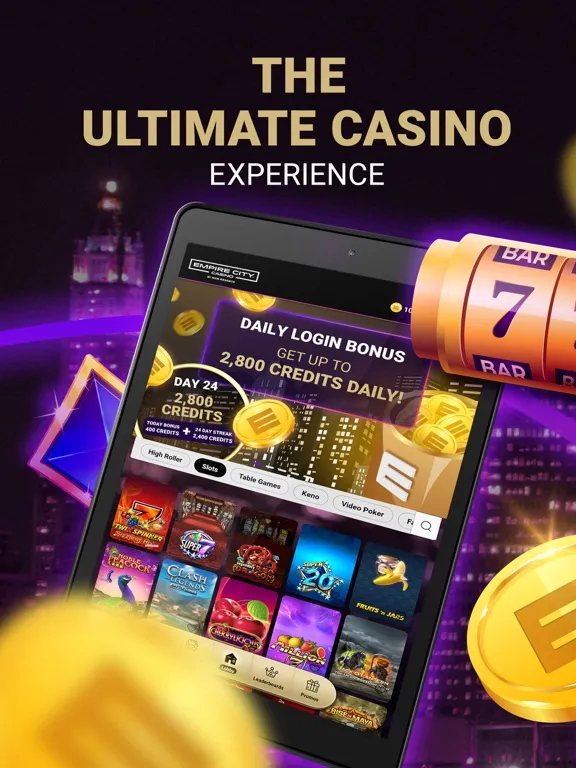 Empire City Casino Slots iPad  Screenshots