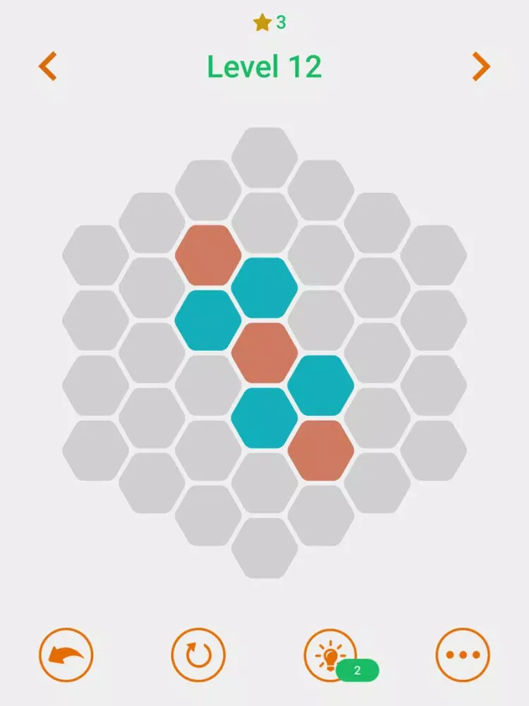 Zrzuty ekranu Hexa Flip Puzzle iPad 