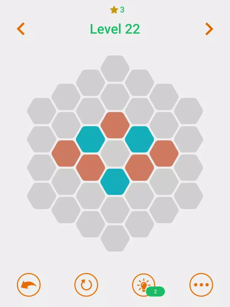 Zrzuty ekranu Hexa Flip Puzzle iPad 