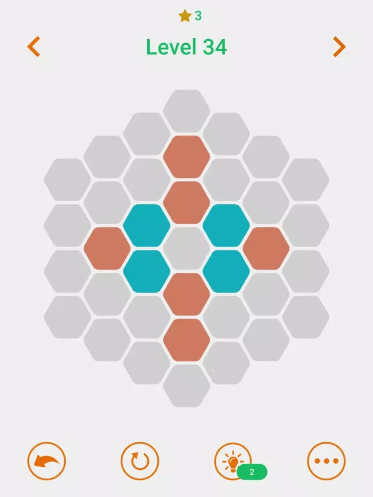 Zrzuty ekranu Hexa Flip Puzzle iPad 