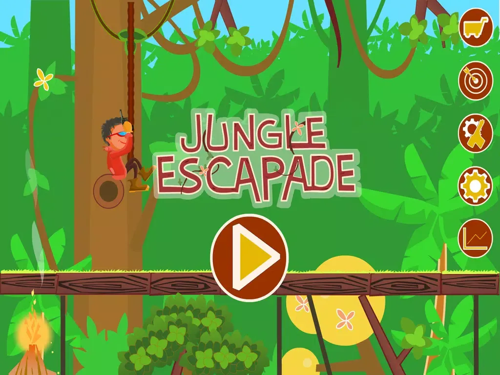 تصاویر Jungle Escapade - Run & Gun iPad 
