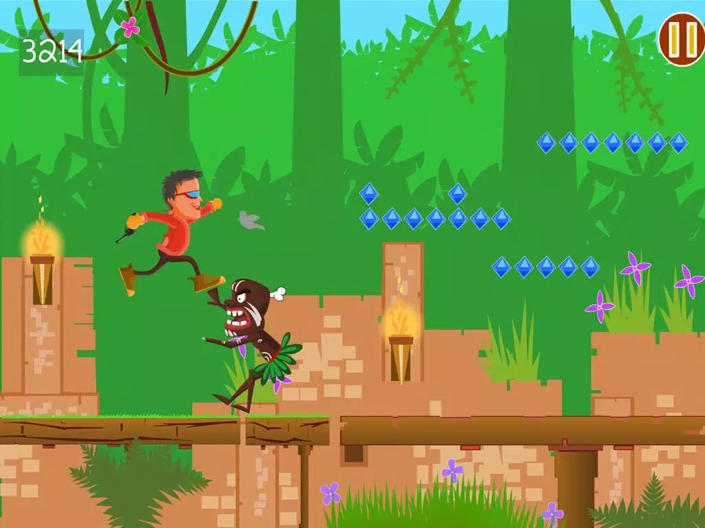 تصاویر Jungle Escapade - Run & Gun iPad 