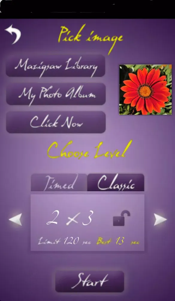 Tangkapan layar Magic Jigsaw
