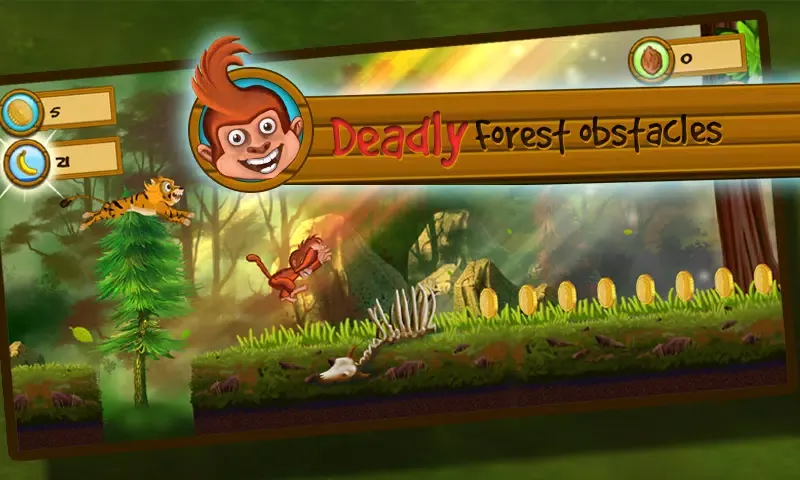Ảnh chụp màn hình của Monkey Vs Tigers