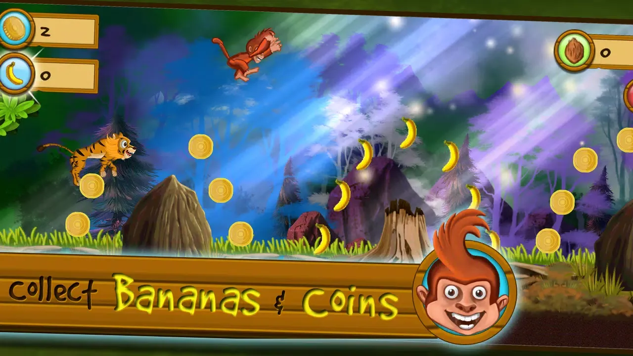 Ảnh chụp màn hình của Monkey Vs Tigers