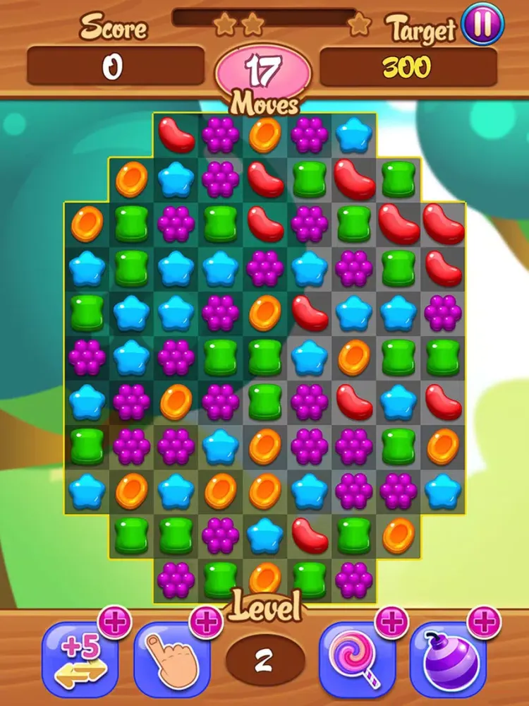 Jelly Pop Crush iPad  Screenshots