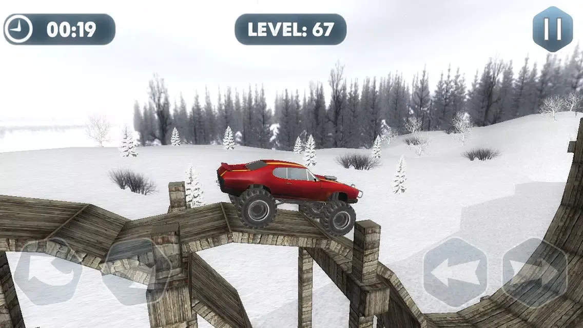 Tangkapan layar 4x4 Monster Truck Crazy Stunts 3D