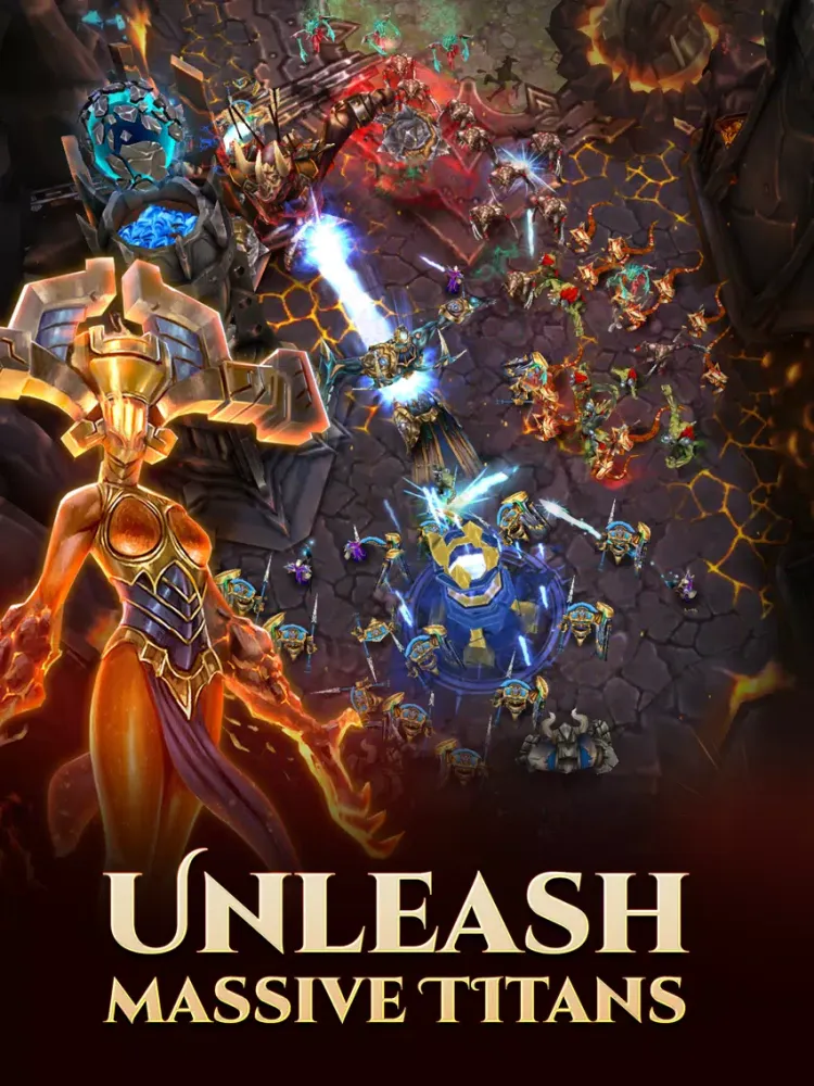 SIEGE: TITAN WARS iPad  سکرین شاٹس