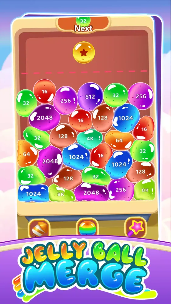 Screenshot di Jelly Ball Merge