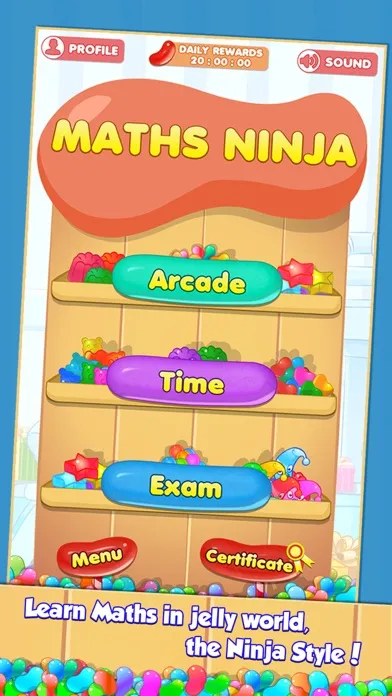 Ảnh chụp màn hình của Maths Ninja