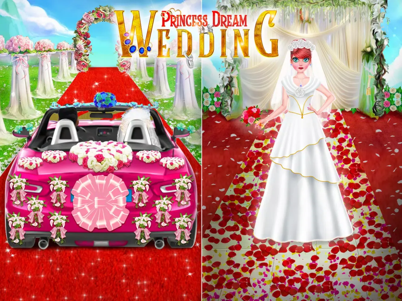 Tangkapan layar Princess Dream Wedding Fashion