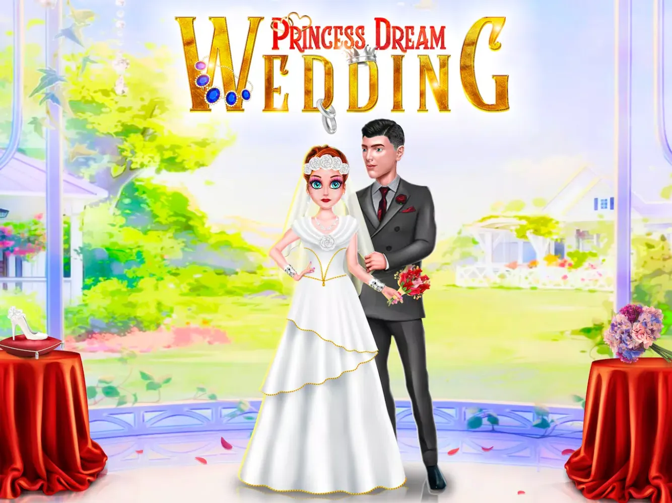 Tangkapan layar Princess Dream Wedding Fashion
