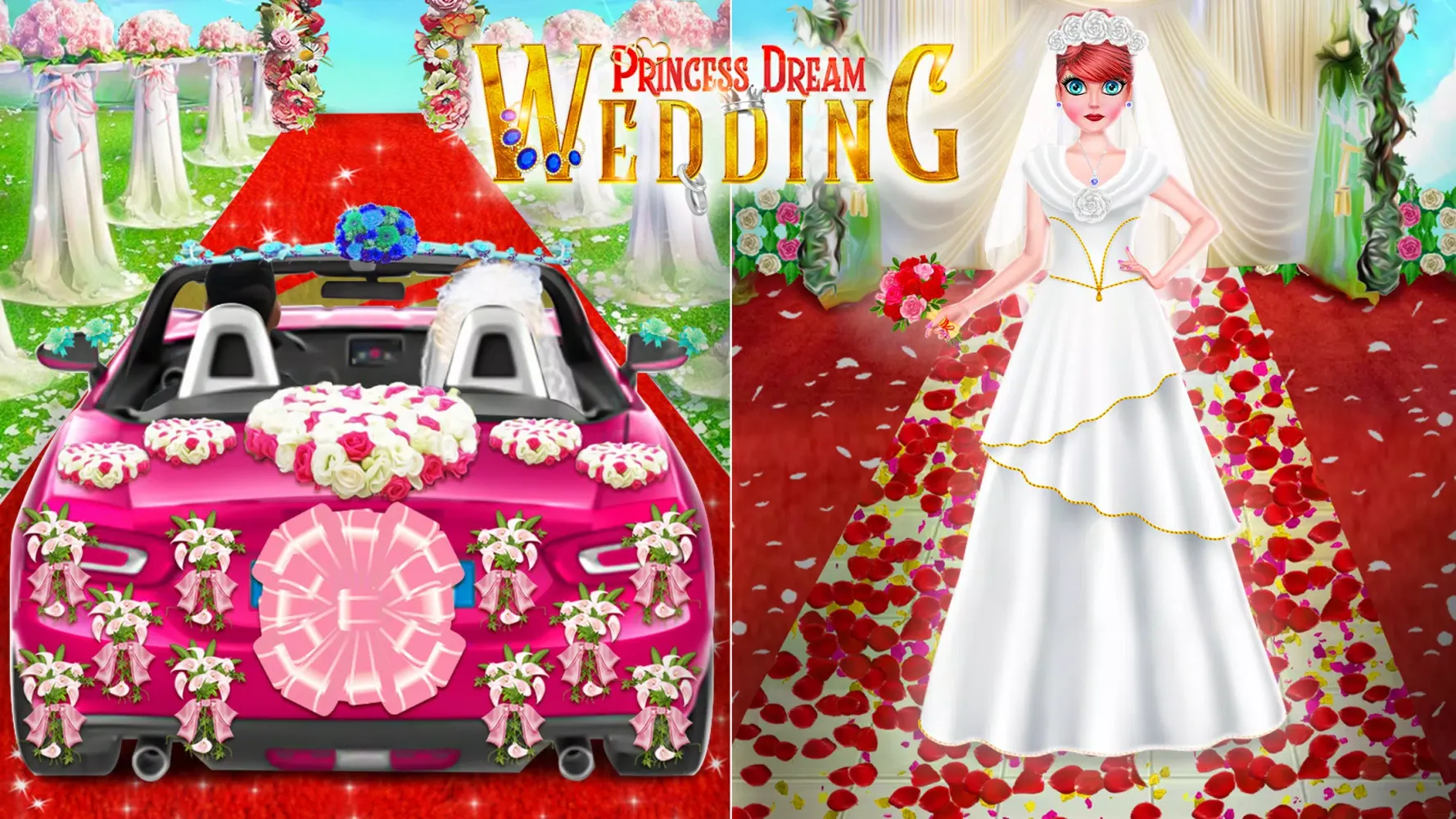 Tangkapan layar Princess Dream Wedding Fashion