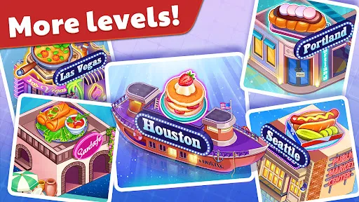 Captures d'écran de American Cooking Star Games