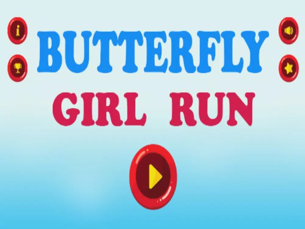 Butterfly Girl Run iPad  스크린샷