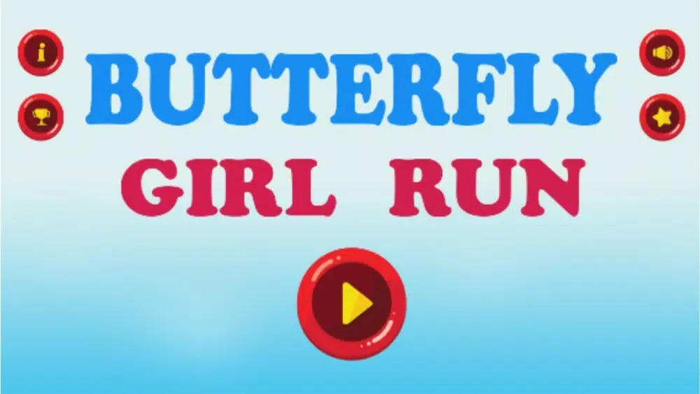 Butterfly Girl Run 스크린샷