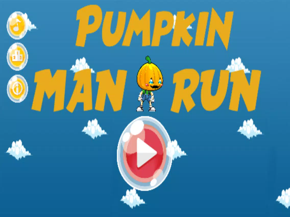 Pumpkin Man Run iPad 應用截圖