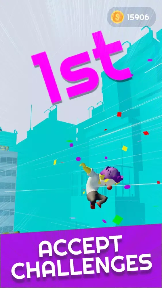 Capturas de tela do Parkour Sprint 3D