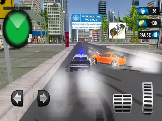 Скриншоты Police Car Vs Gangster Chase iPad 