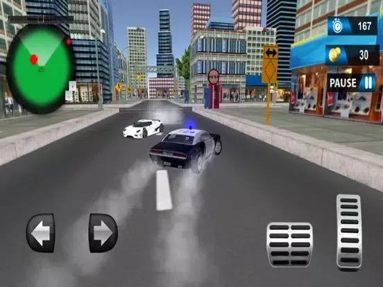 Скриншоты Police Car Vs Gangster Chase iPad 