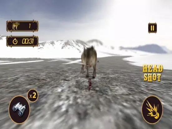 Captures d'écran de Wild Wolf Super Hunter iPad 