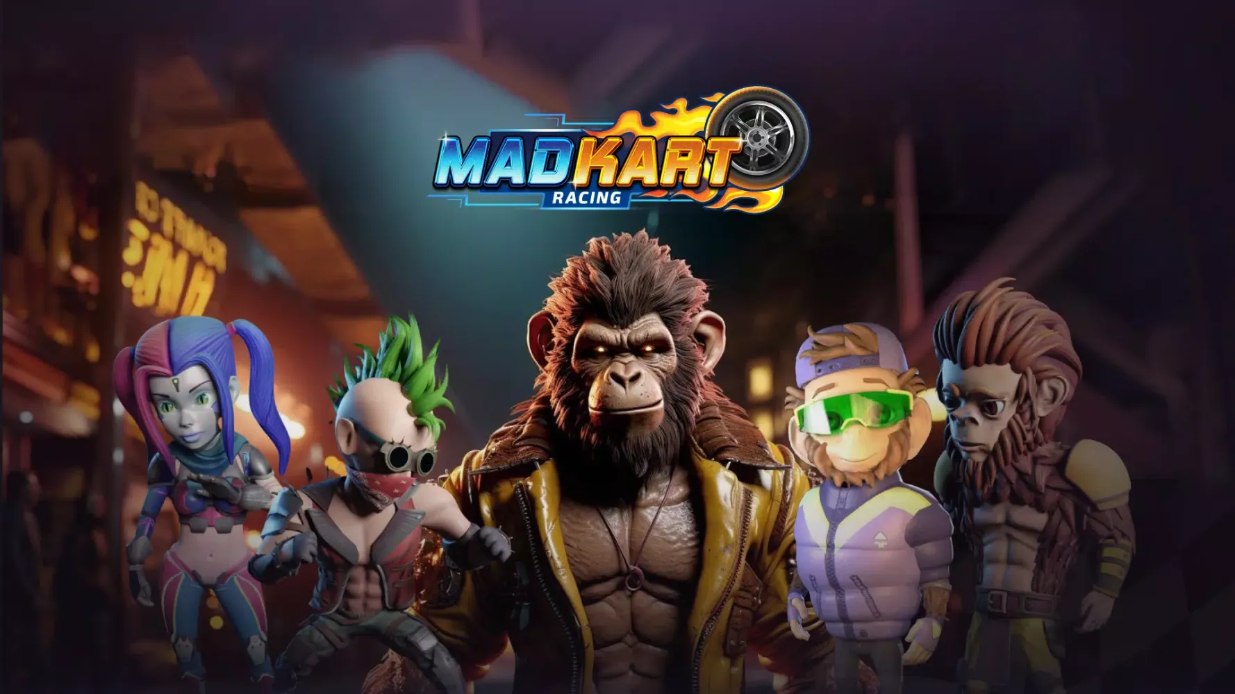 Screenshot di Mad Kart Racing