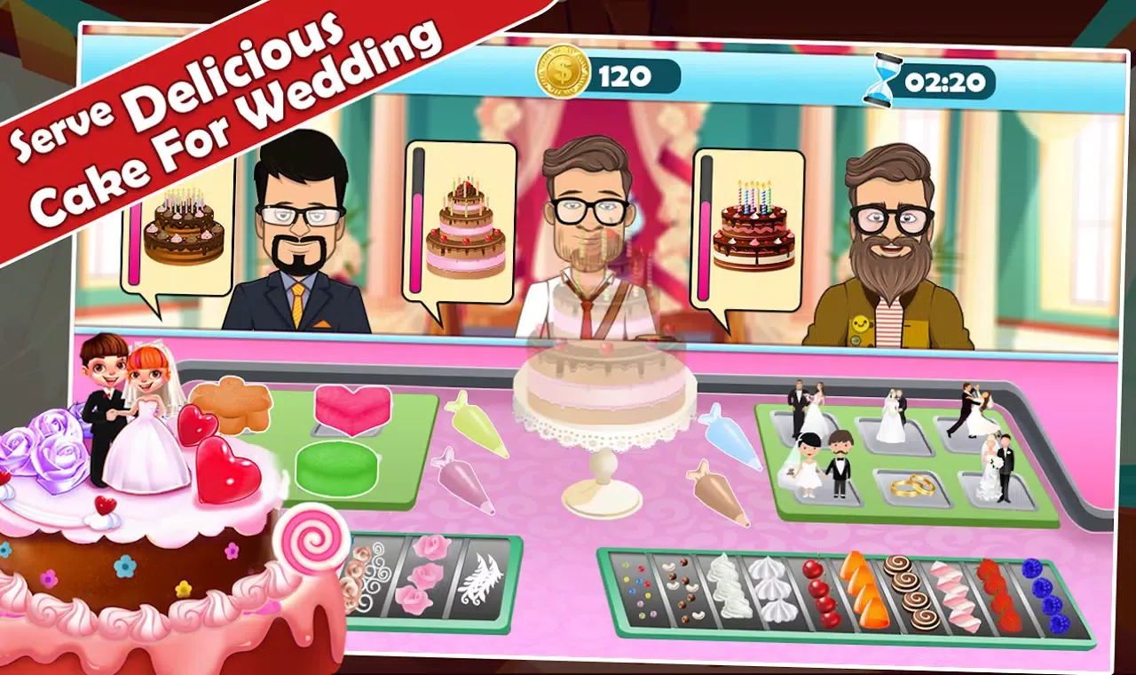 Royal Wedding Cake Factory应用截图
