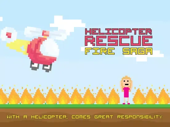صور Helicopter Rescue : Fire Saga iPad 