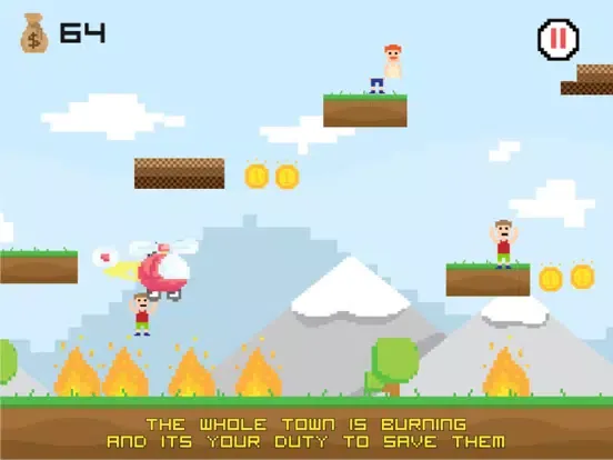 صور Helicopter Rescue : Fire Saga iPad 