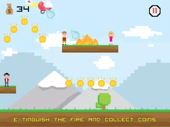 صور Helicopter Rescue : Fire Saga iPad 