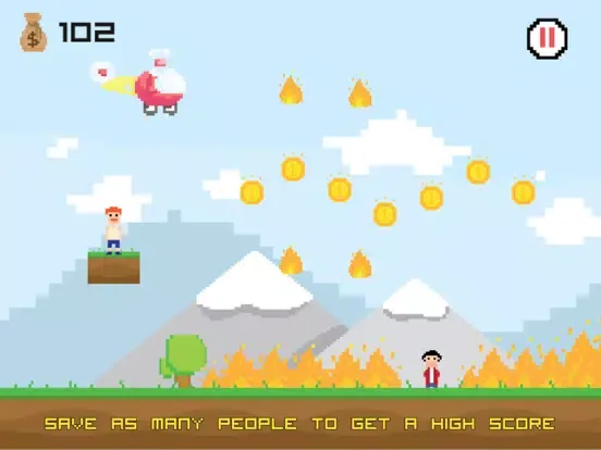 صور Helicopter Rescue : Fire Saga iPad 