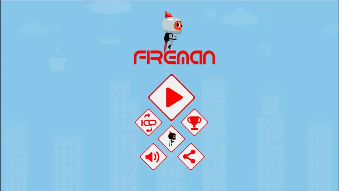 Capturas de tela do Fireman Rush