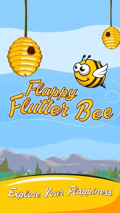 Capturas de tela do Flappy Flutter Bee