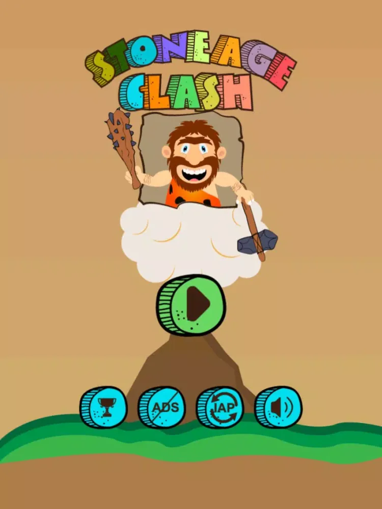 Stone age Clash : Warrior Duel iPad  Screenshots