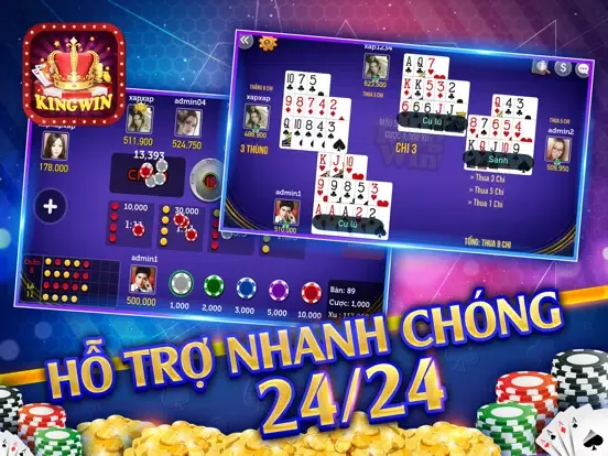 King Win - Danh Bai Online iPad  스크린샷