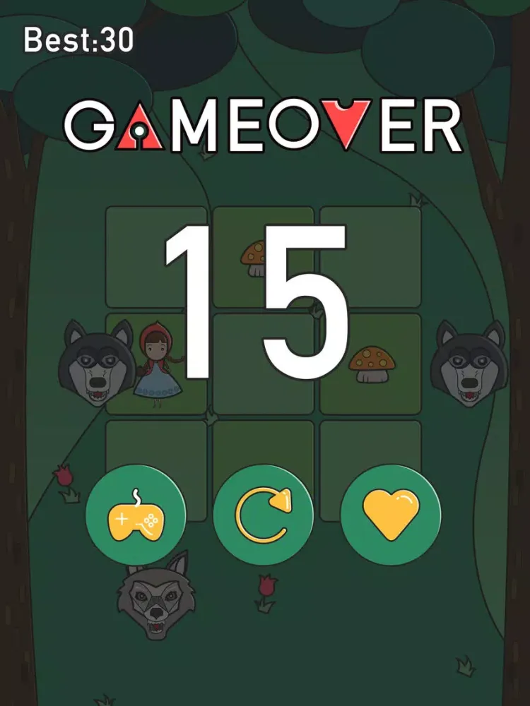 Fingertips fairy tale-Red Hat Pick Mushroom iPad  Screenshots