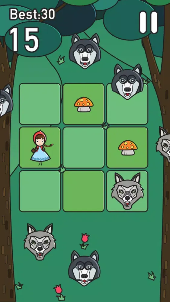 Fingertips fairy tale-Red Hat Pick Mushroom Screenshots