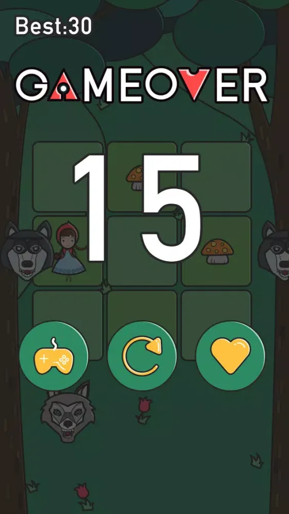 Fingertips fairy tale-Red Hat Pick Mushroom Screenshots