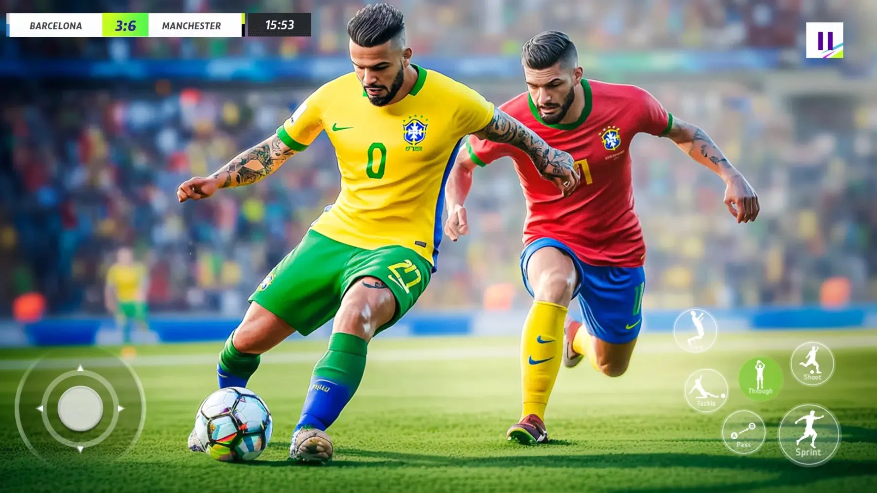 Capturas de pantalla de World Football Soccer Match